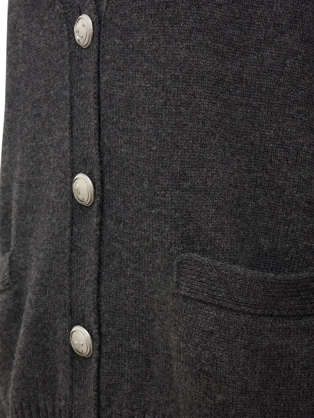 Rabanne V-Neck Buttoned Cardigan