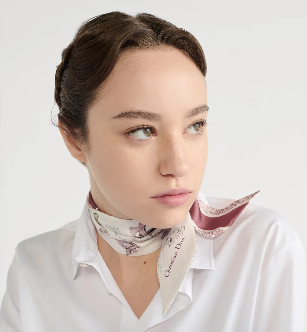Butterflies & Iris Mitzah Scarf