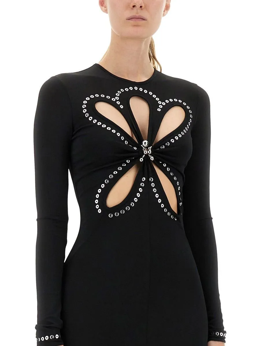 Rabanne Second-Skin Long Dress