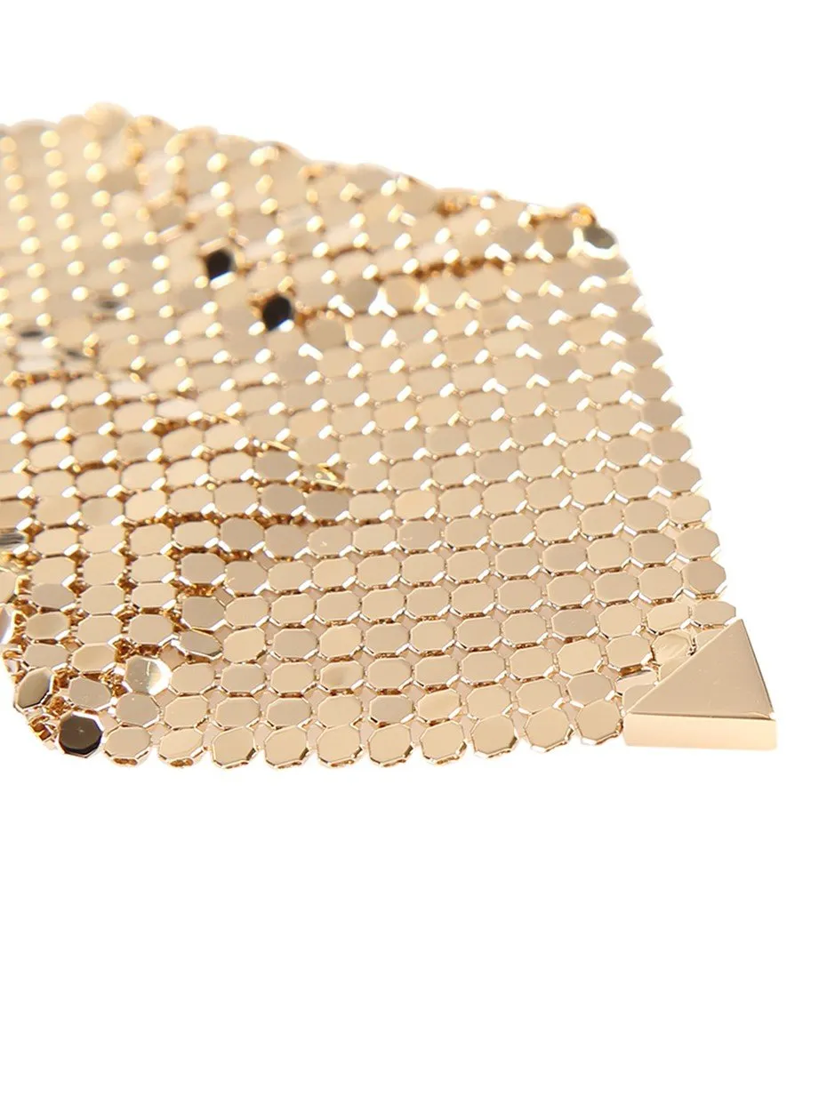 Rabanne Chained Mesh Earrings