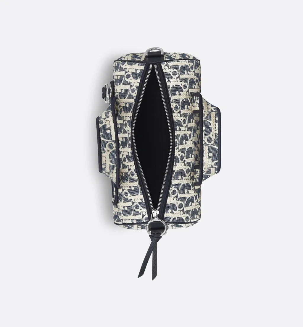 Zipped Messenger Bag