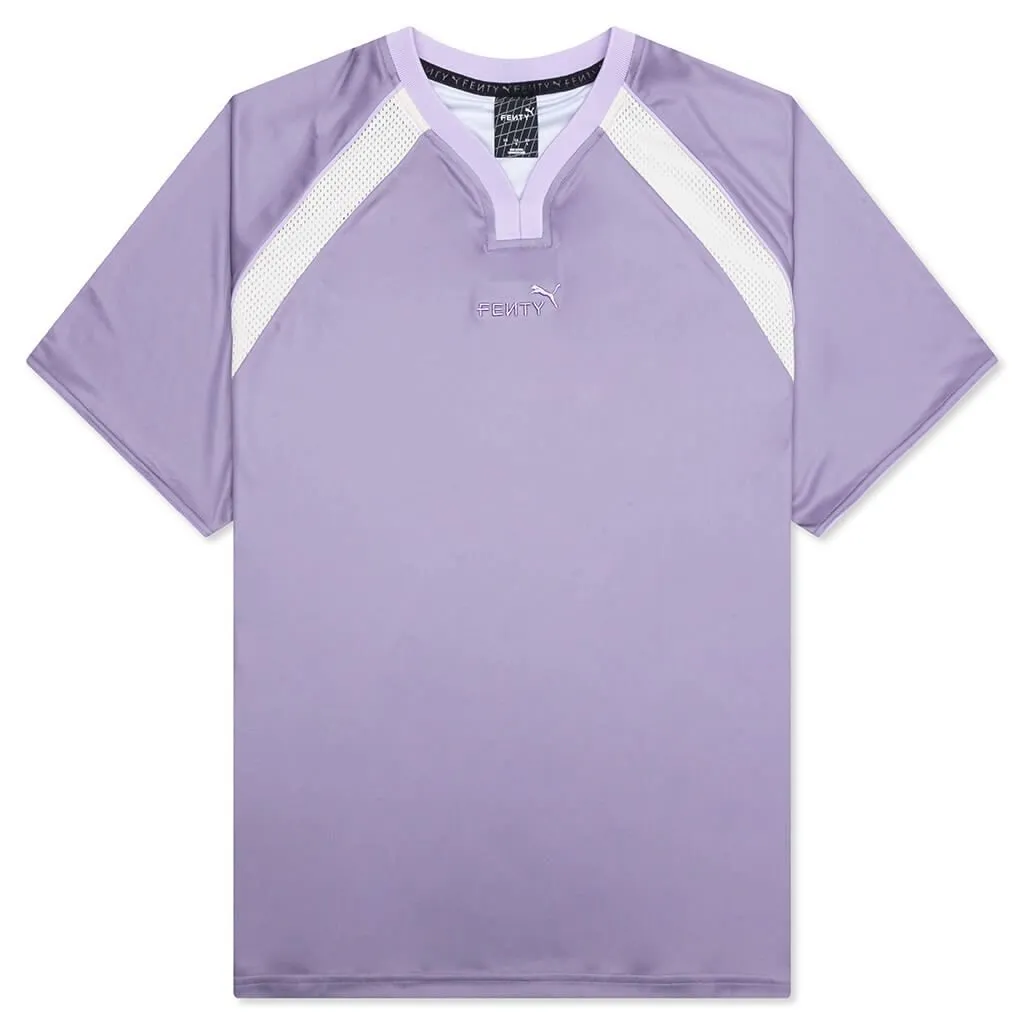 Puma X Fenty V-Neck Panelled T-Shirt