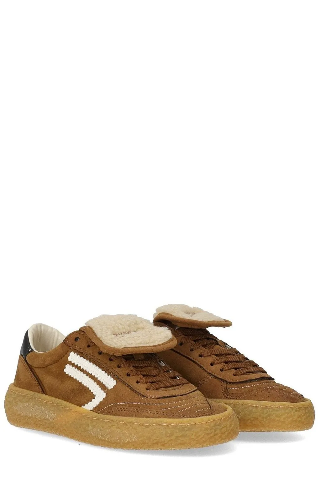 Puraai 4.05 Polly Tab Tongue Lace-Up Sneakers