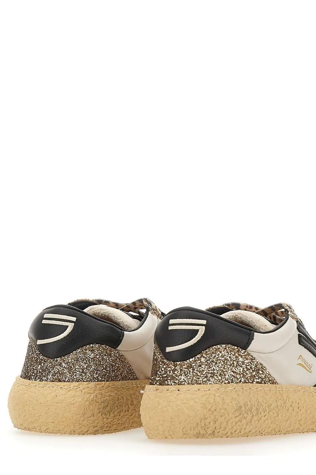 Puraai Vintage Glitter Sneakers