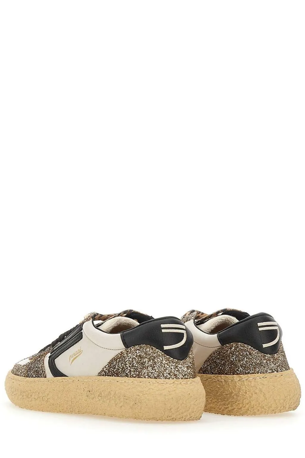 Puraai Vintage Glitter Sneakers