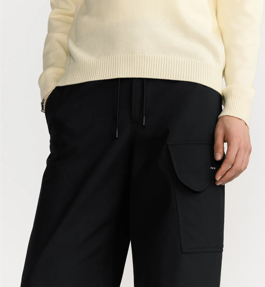 Cargo Pants With Saddle Pocket