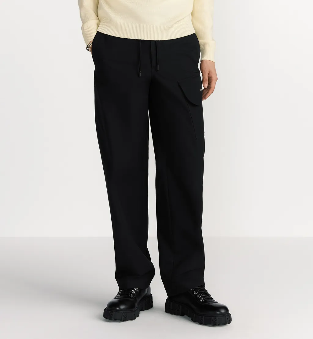 Cargo Pants With Saddle Pocket