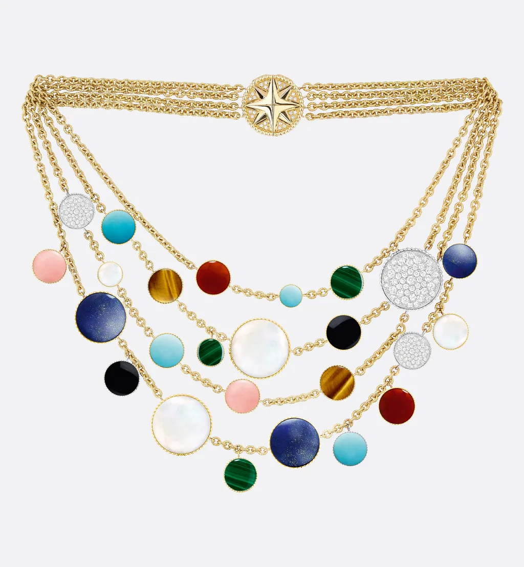Rose Des Vents Plastron Necklace