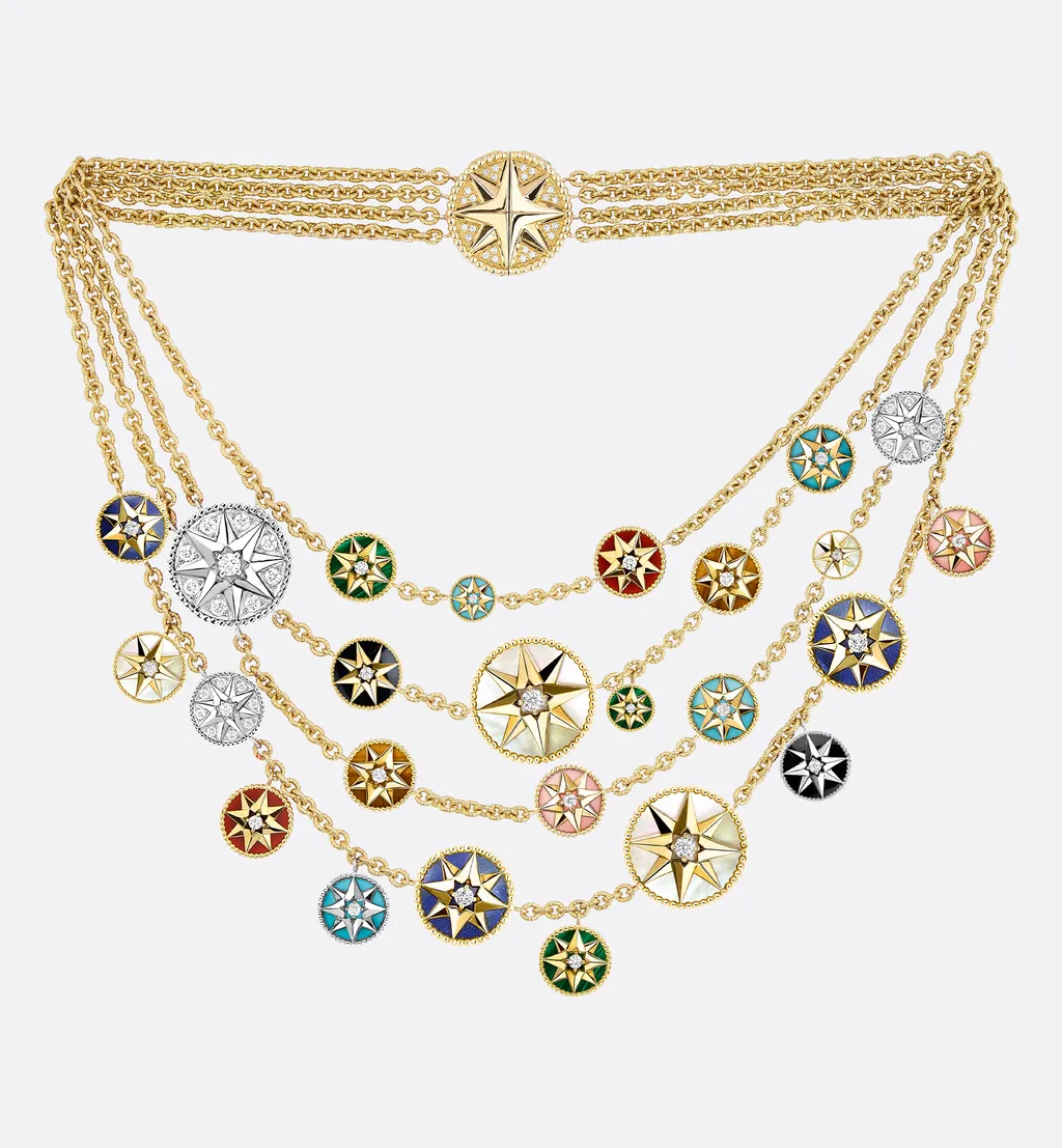 Rose Des Vents Plastron Necklace