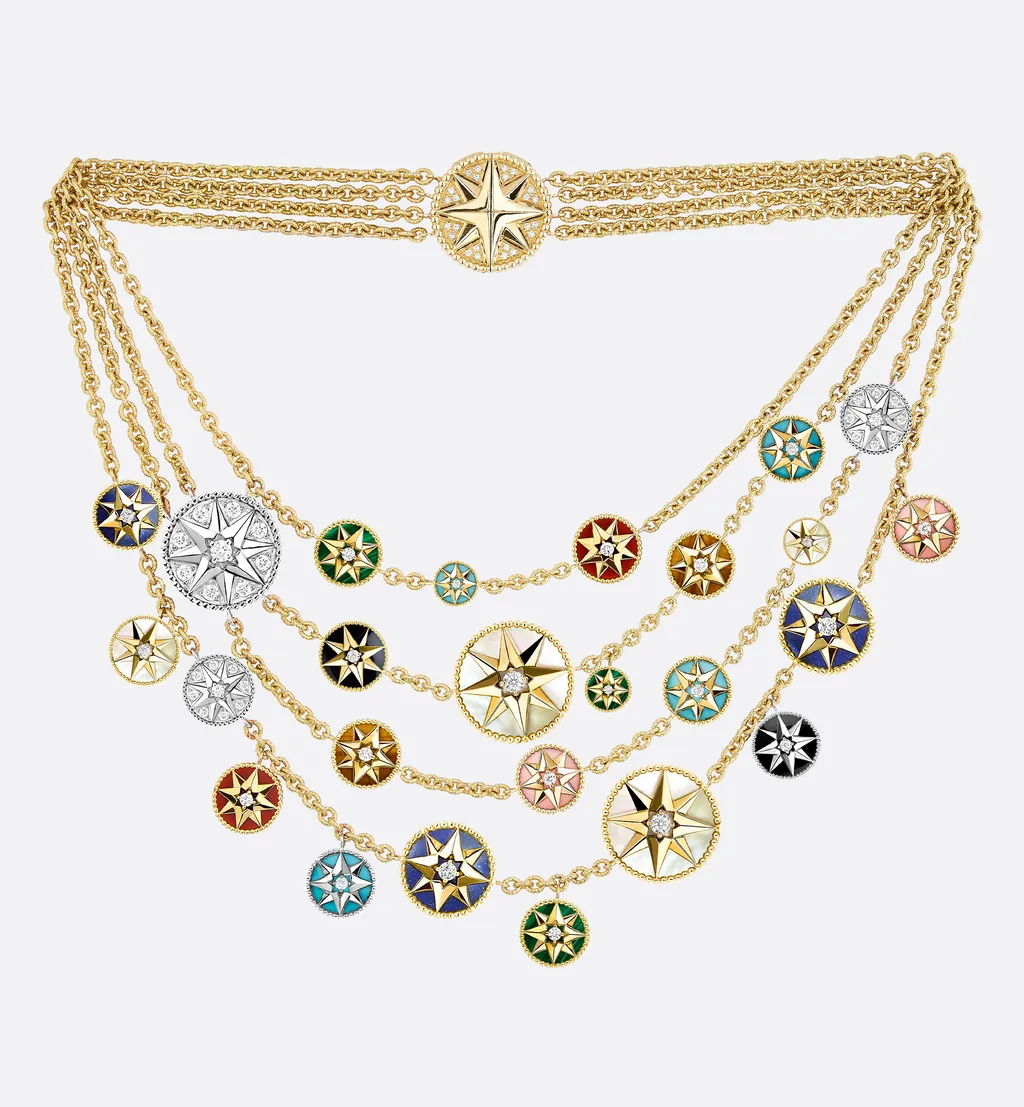 Rose Des Vents Plastron Necklace