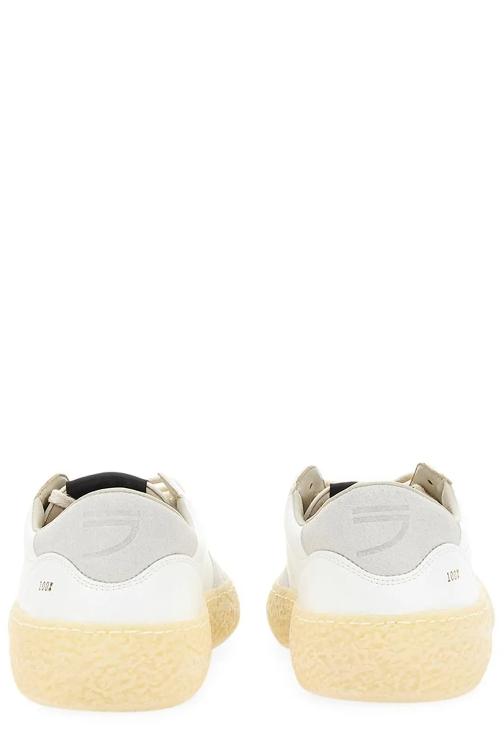 Puraai Logo Printed Lace-Up Sneakers
