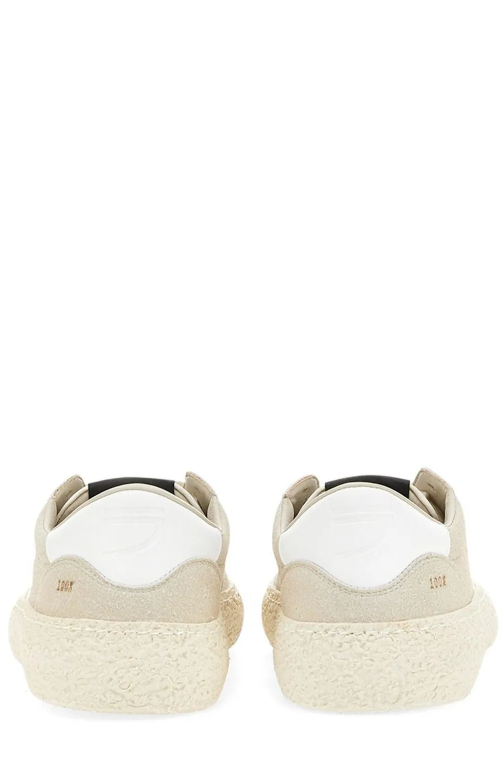 Puraai Almond-Toe Lace-Up Sneakers