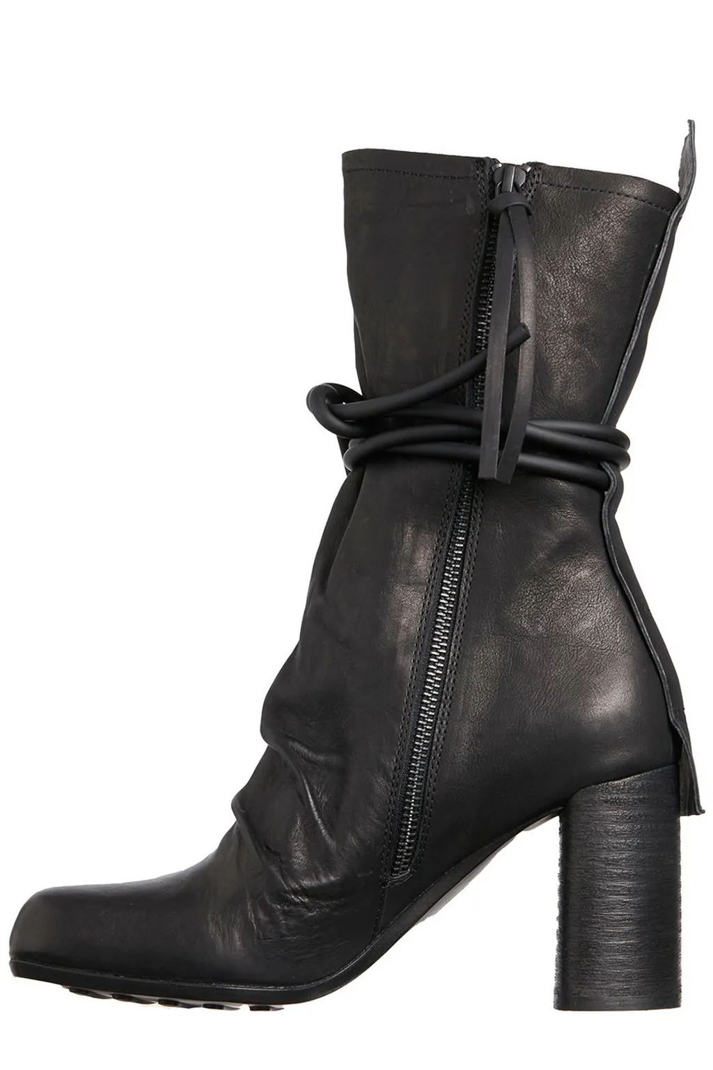 Puro Strapped Heeled Boots