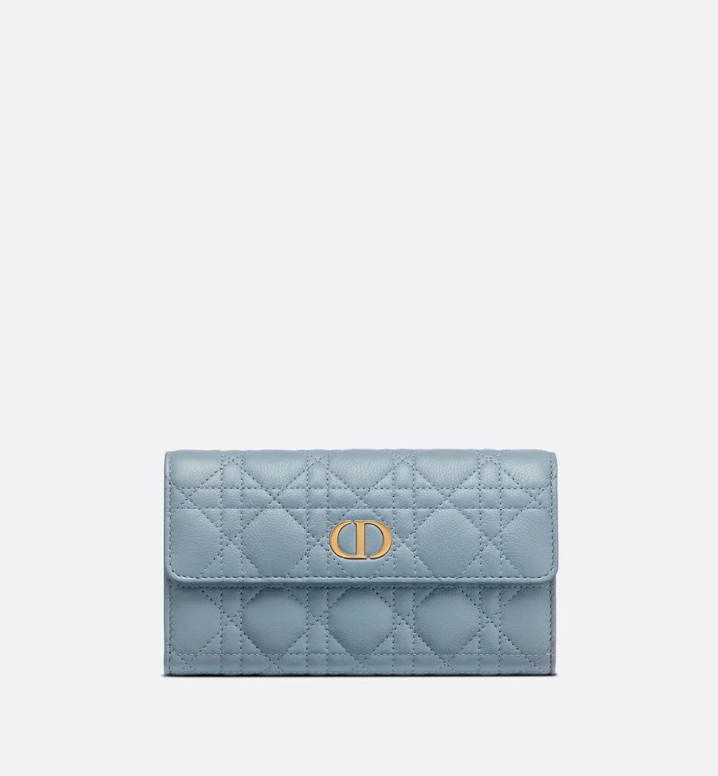 Dior Caro Orchid Long Wallet