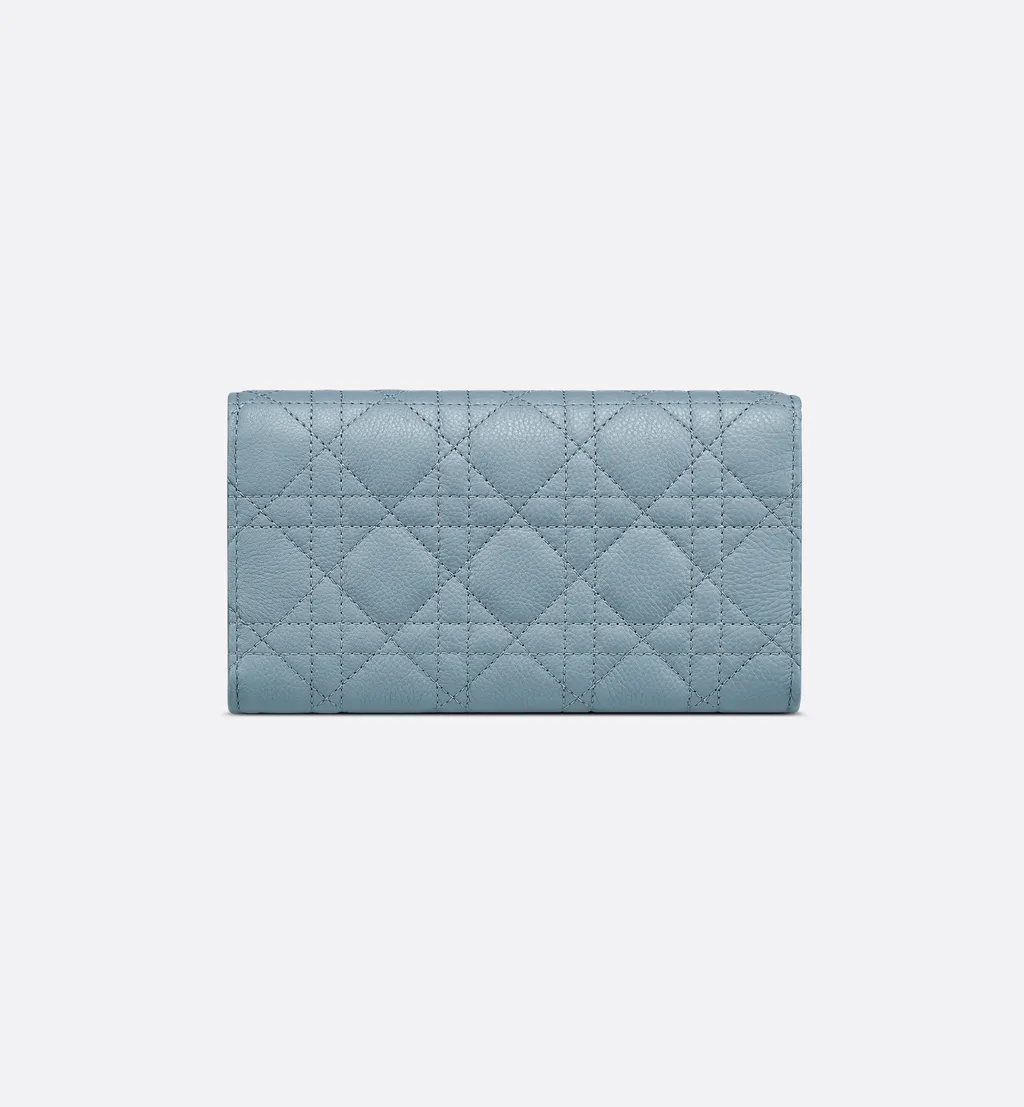 Dior Caro Orchid Long Wallet