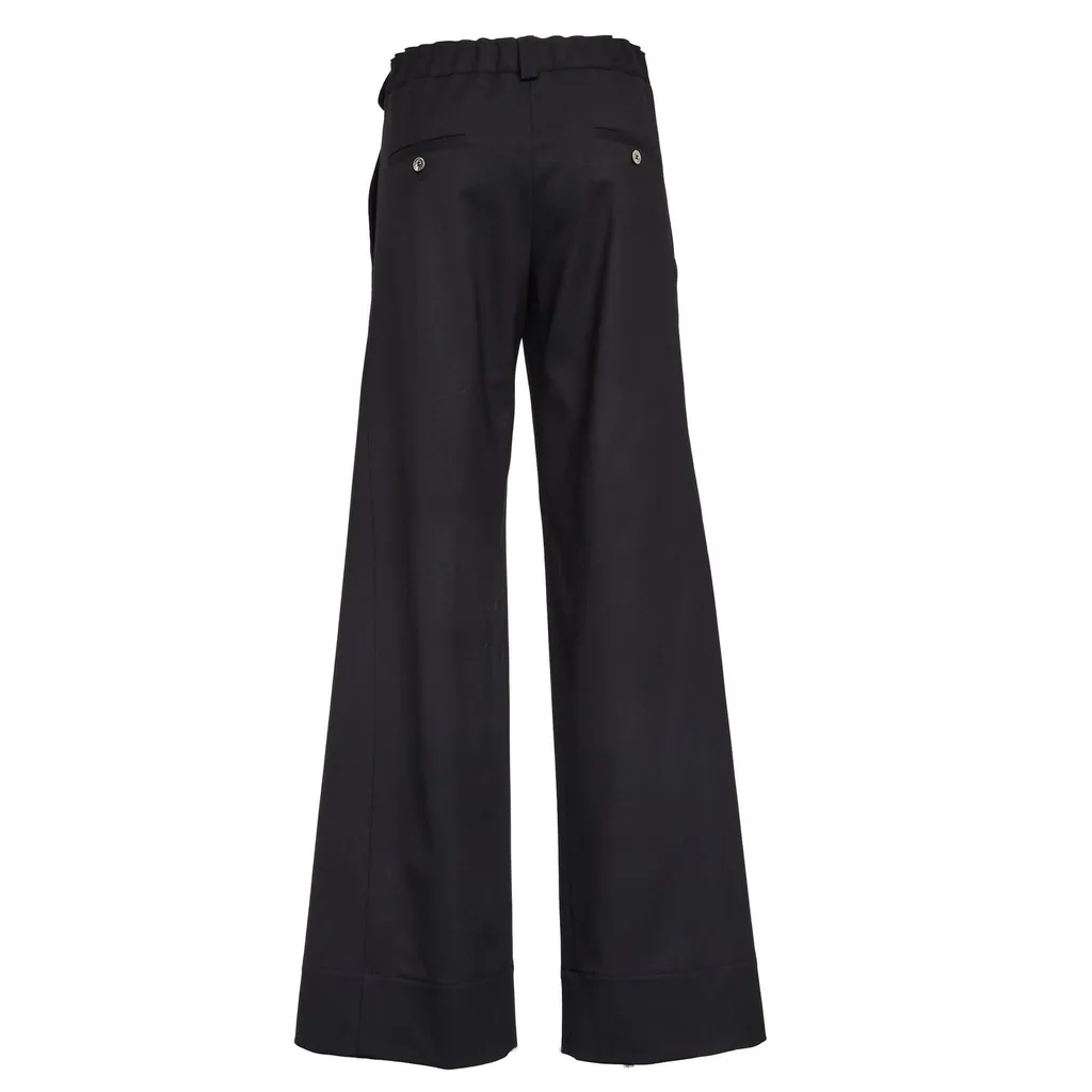 Ql2 Wide-Leg Pants