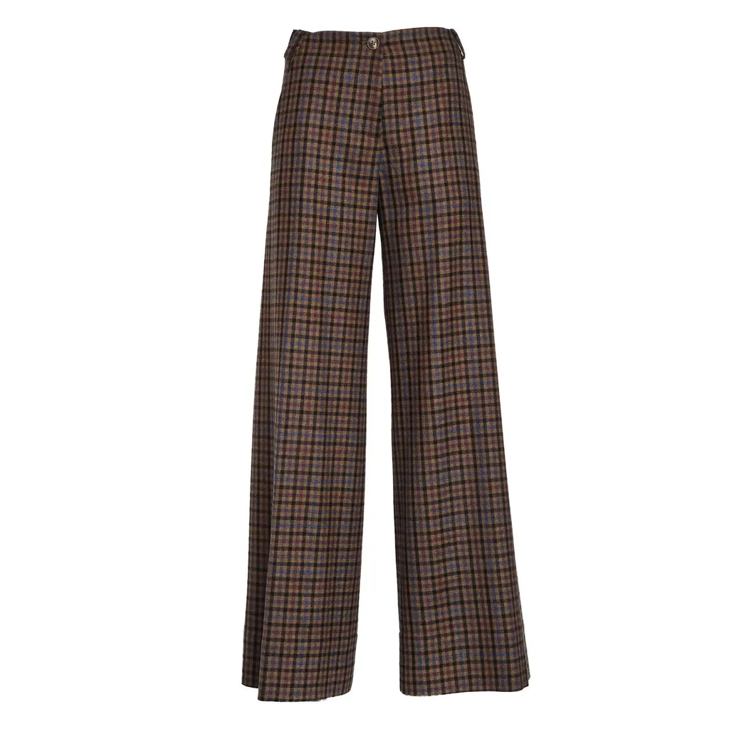 Ql2 Check Patterned Pants