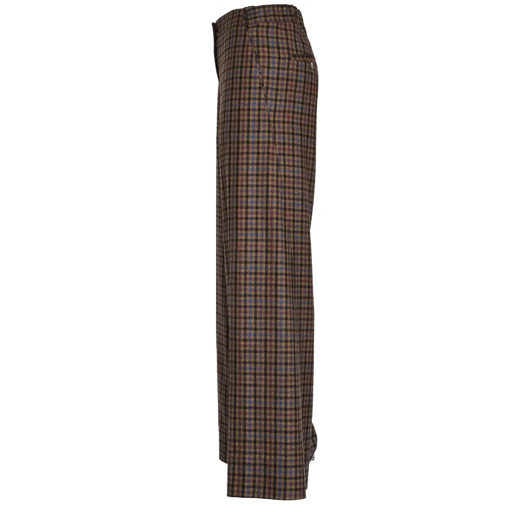 Ql2 Check Patterned Pants