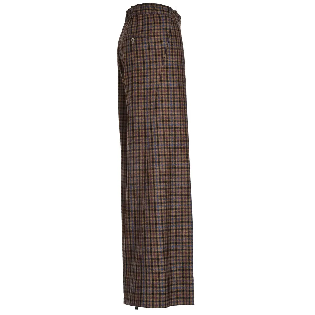 Ql2 Check Patterned Pants