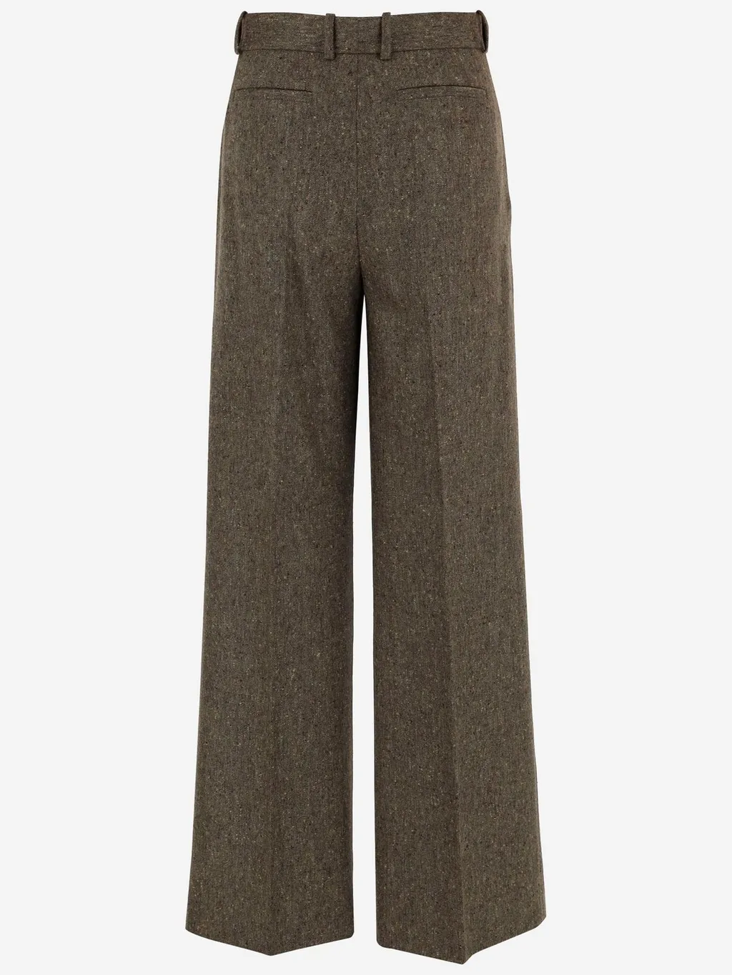 Ql2 Herringbone Straight-Leg Pants