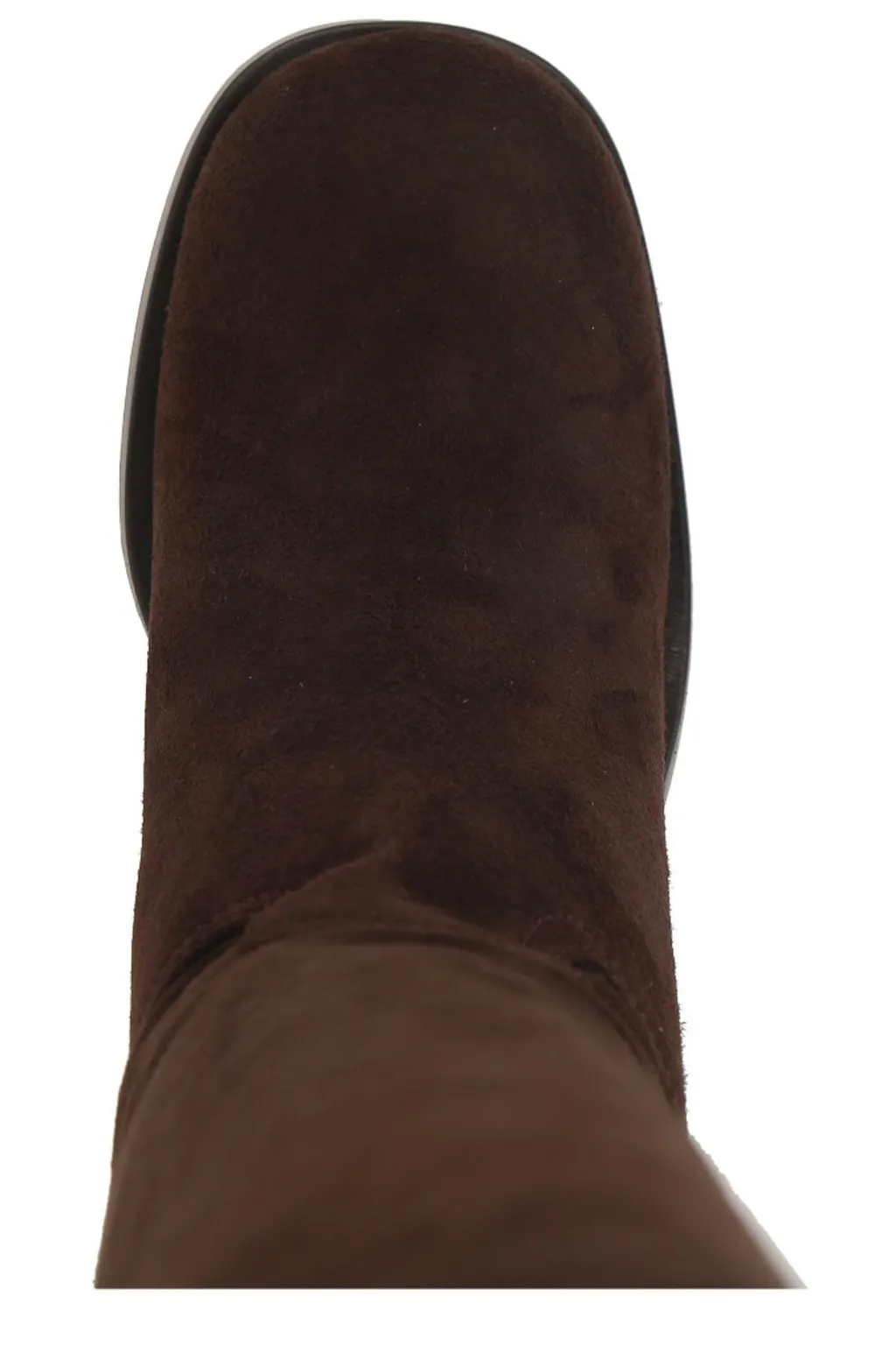 Prada Triangle-Logo Knee-High Boots