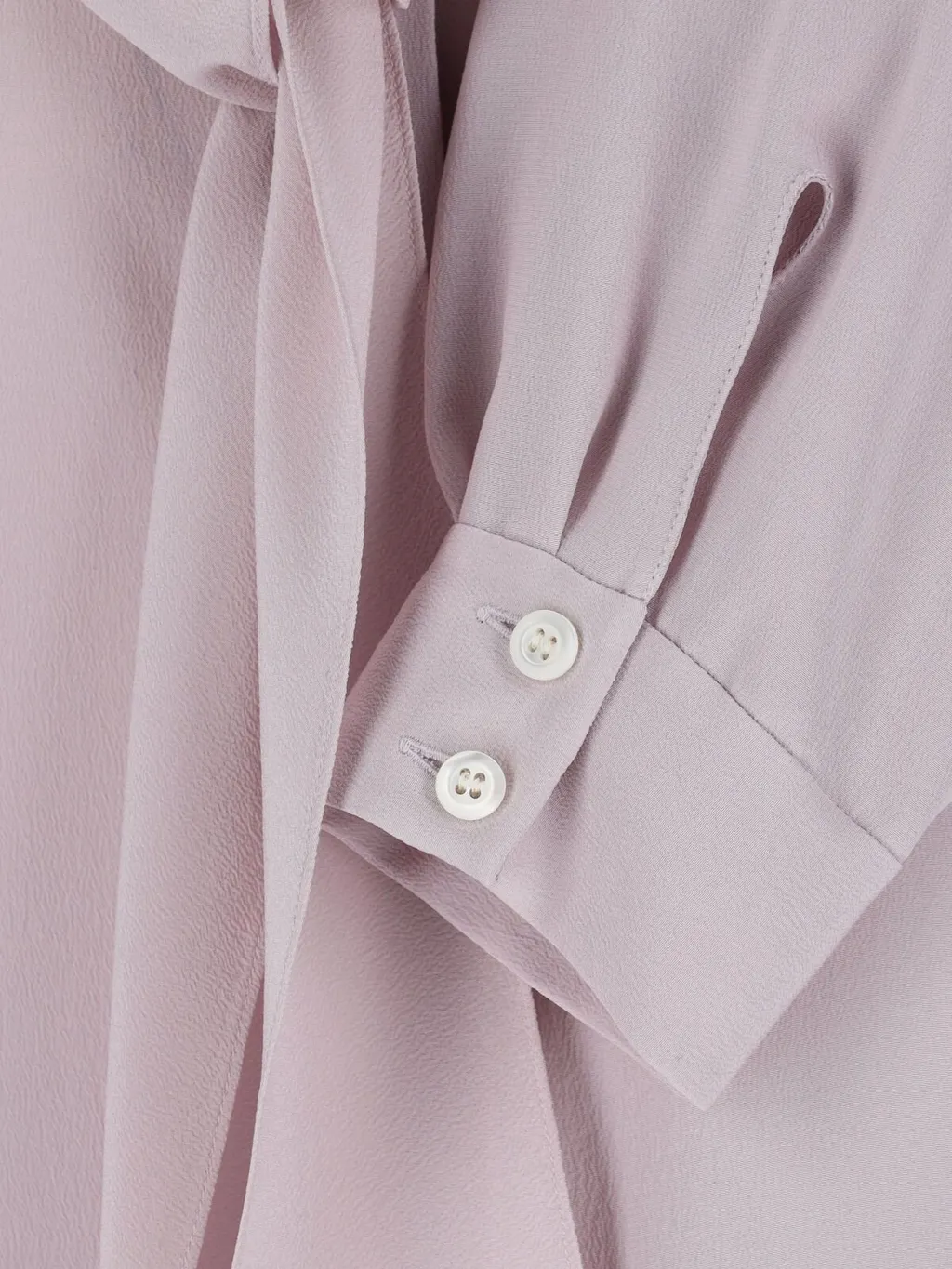 Prada Long-Sleeved V-Neck Shirt