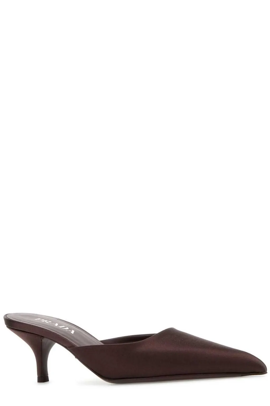 Prada Pointed Toe Slip-On Mules