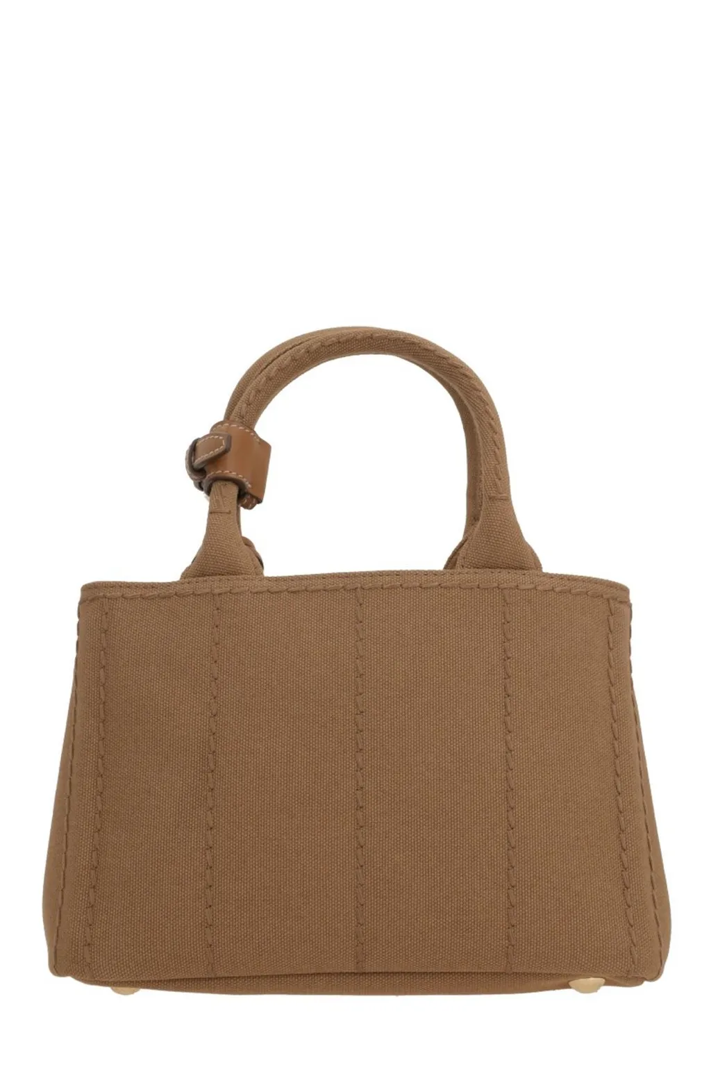 Prada Logo-Embroidered Tote Bag