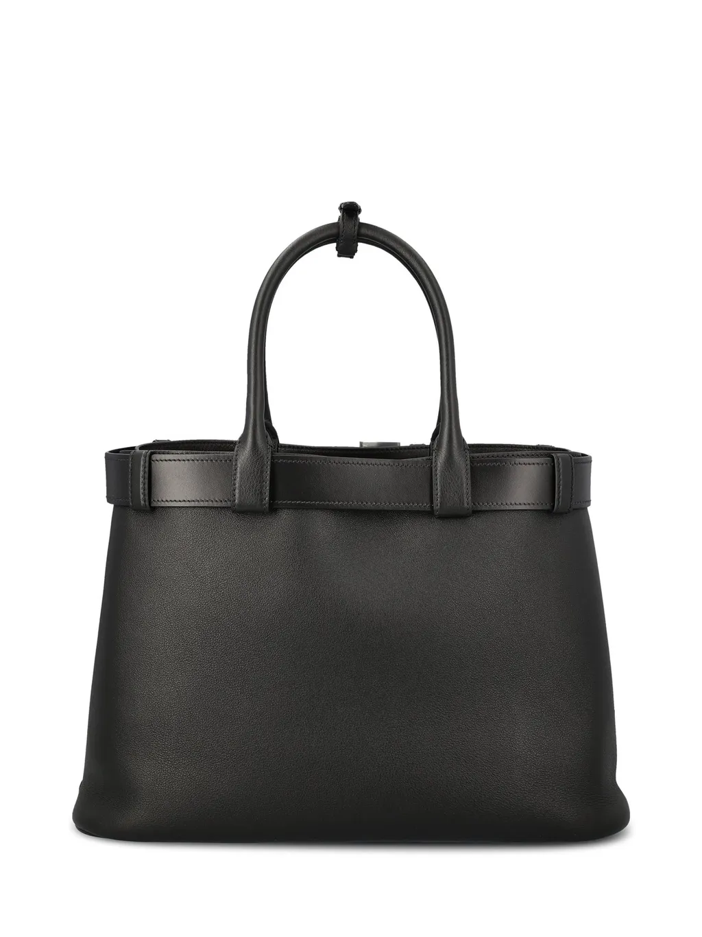 Prada Open-Top Large Belted Handbag