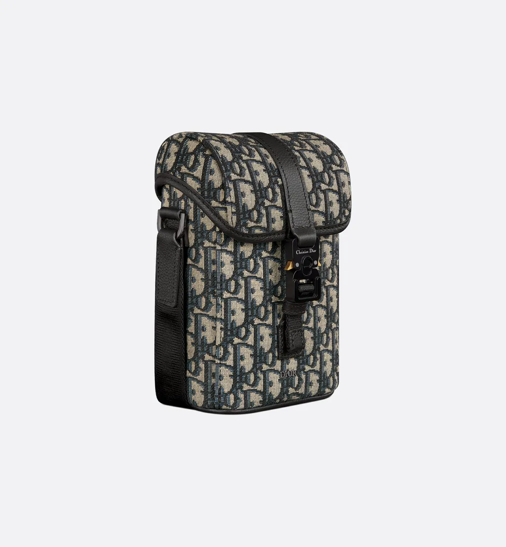 Mini Dior Hit The Road Vertical Messenger Bag With Flap