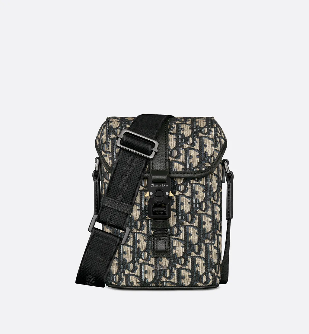Mini Dior Hit The Road Vertical Messenger Bag With Flap