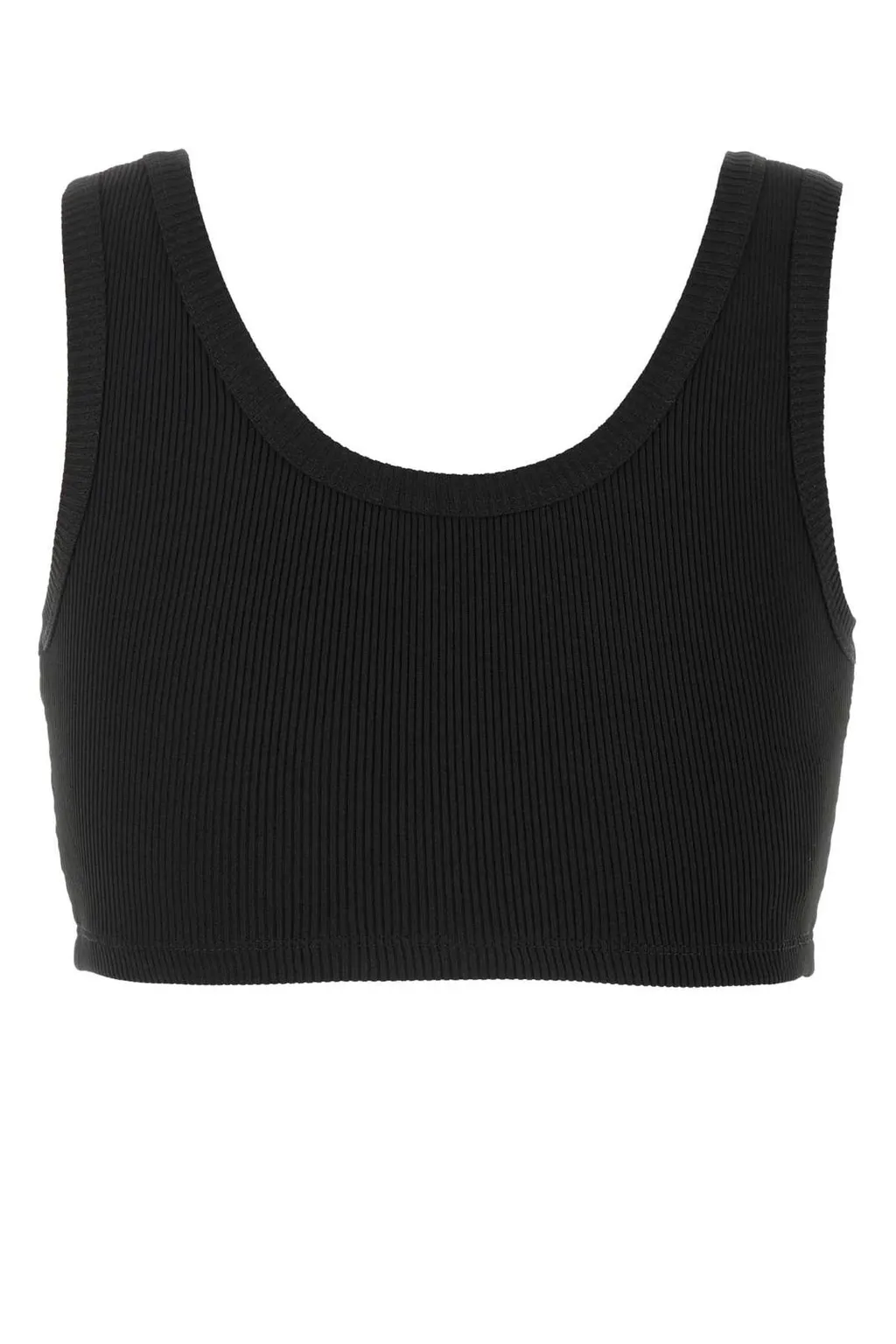 Prada Sleeveless Knitted Cropped Top