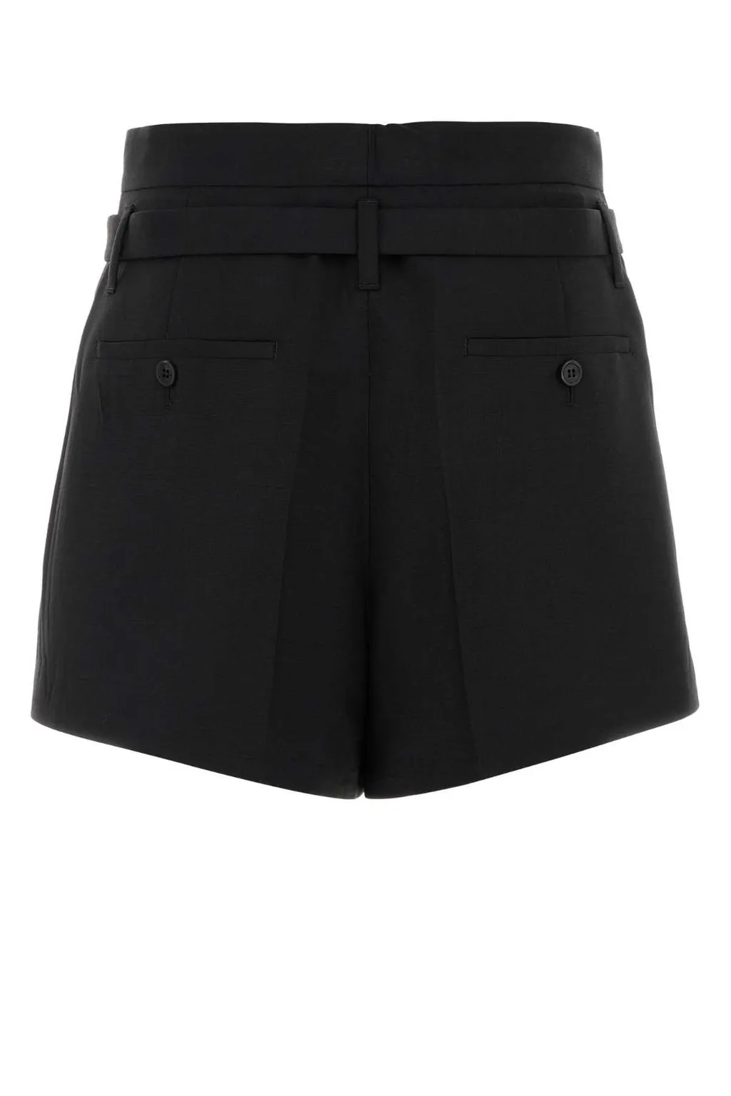 Prada Belted Blend Shorts