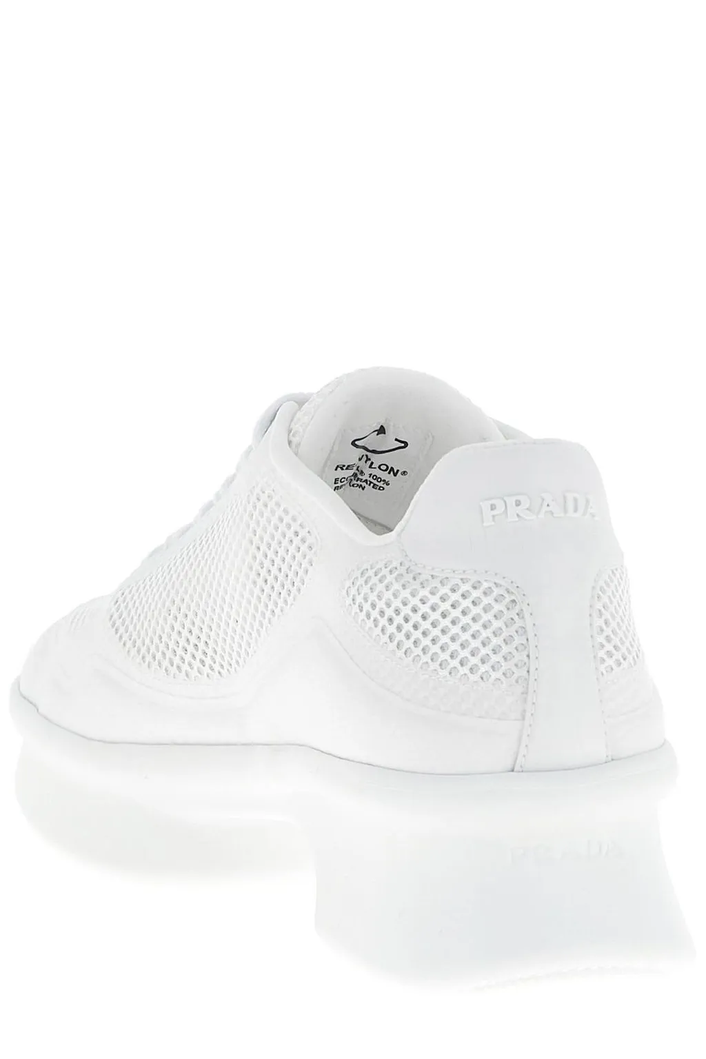 Prada Logo Detailed Lace-Up Sneakers
