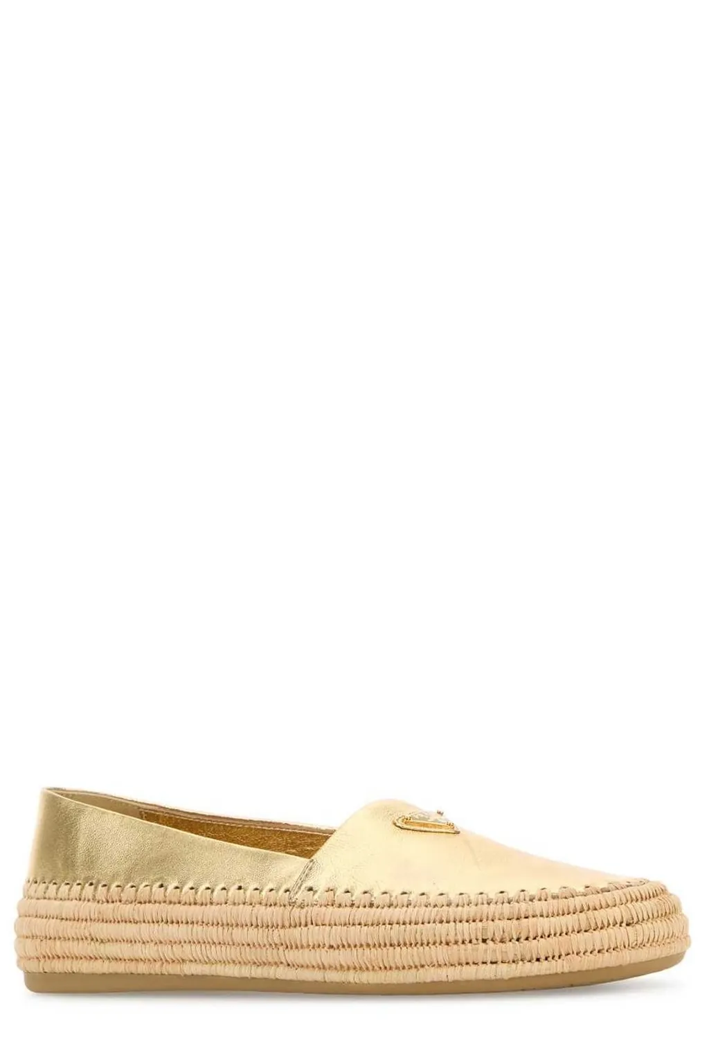 Prada Triangle-Logo Espadrilles