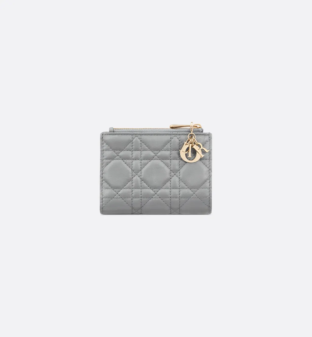 Lady Dior Dahlia Wallet