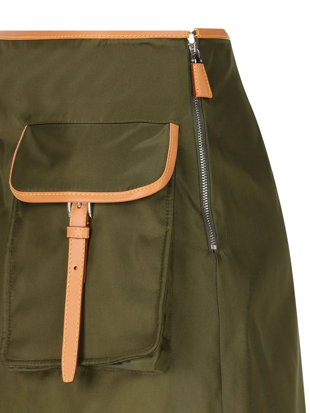 Prada Pocket-Detailed Zipped Skirt