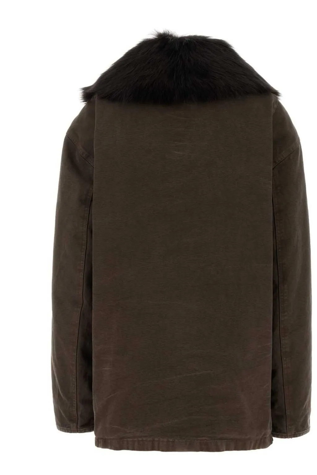 Prada Long-Sleeved Button-Up Jacket