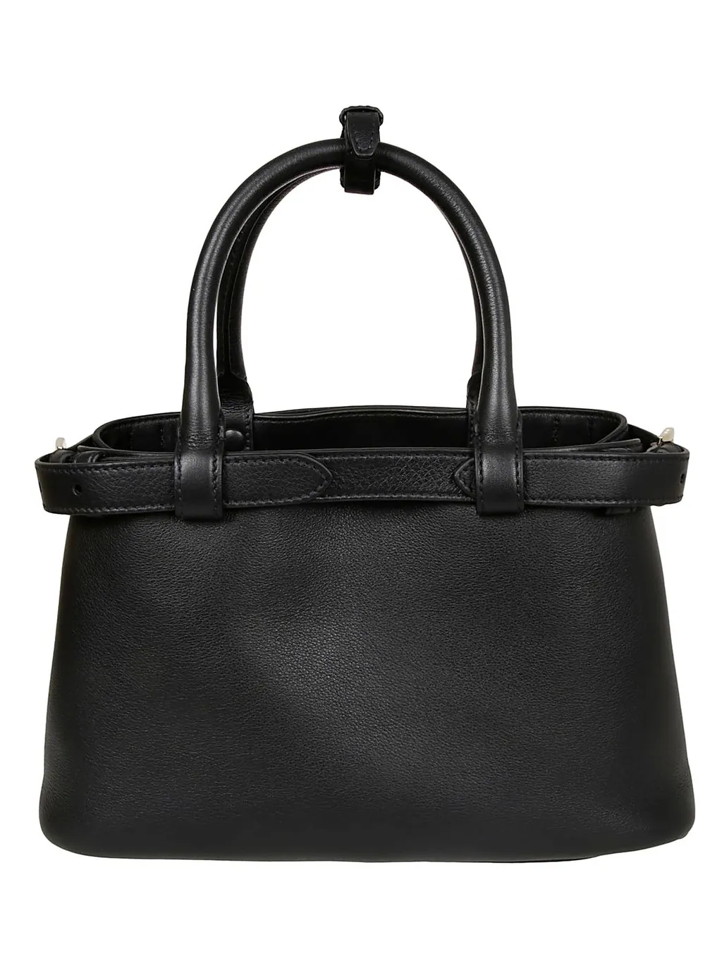 Prada Open-Top Large Belted Handbag