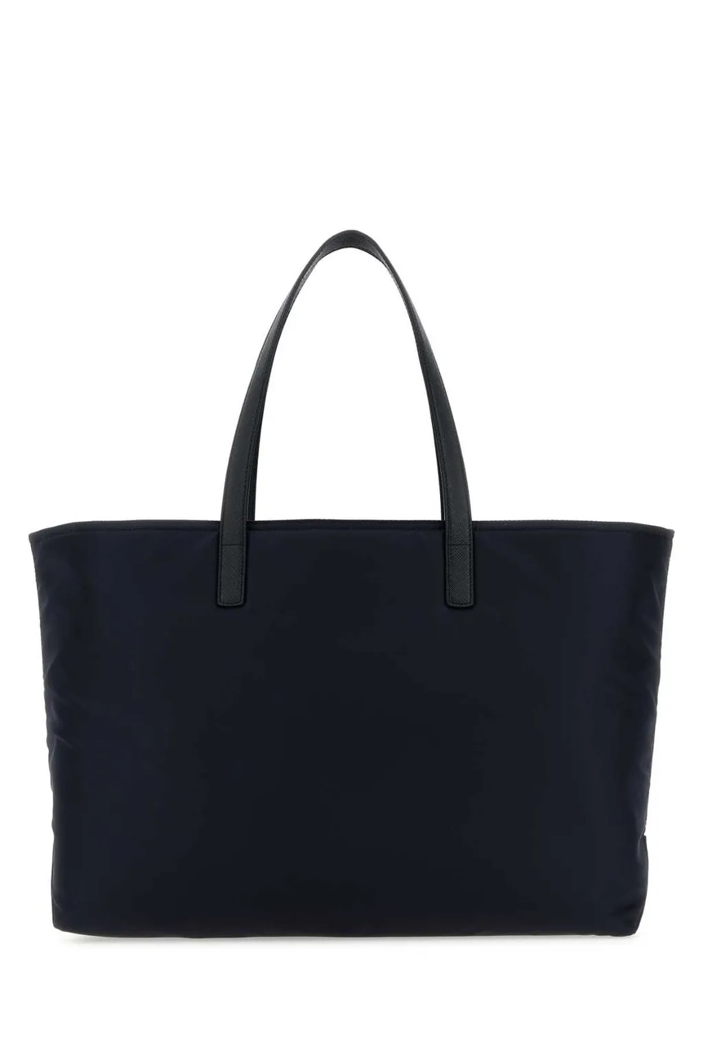 Prada Triangle-Logo Tote Bag