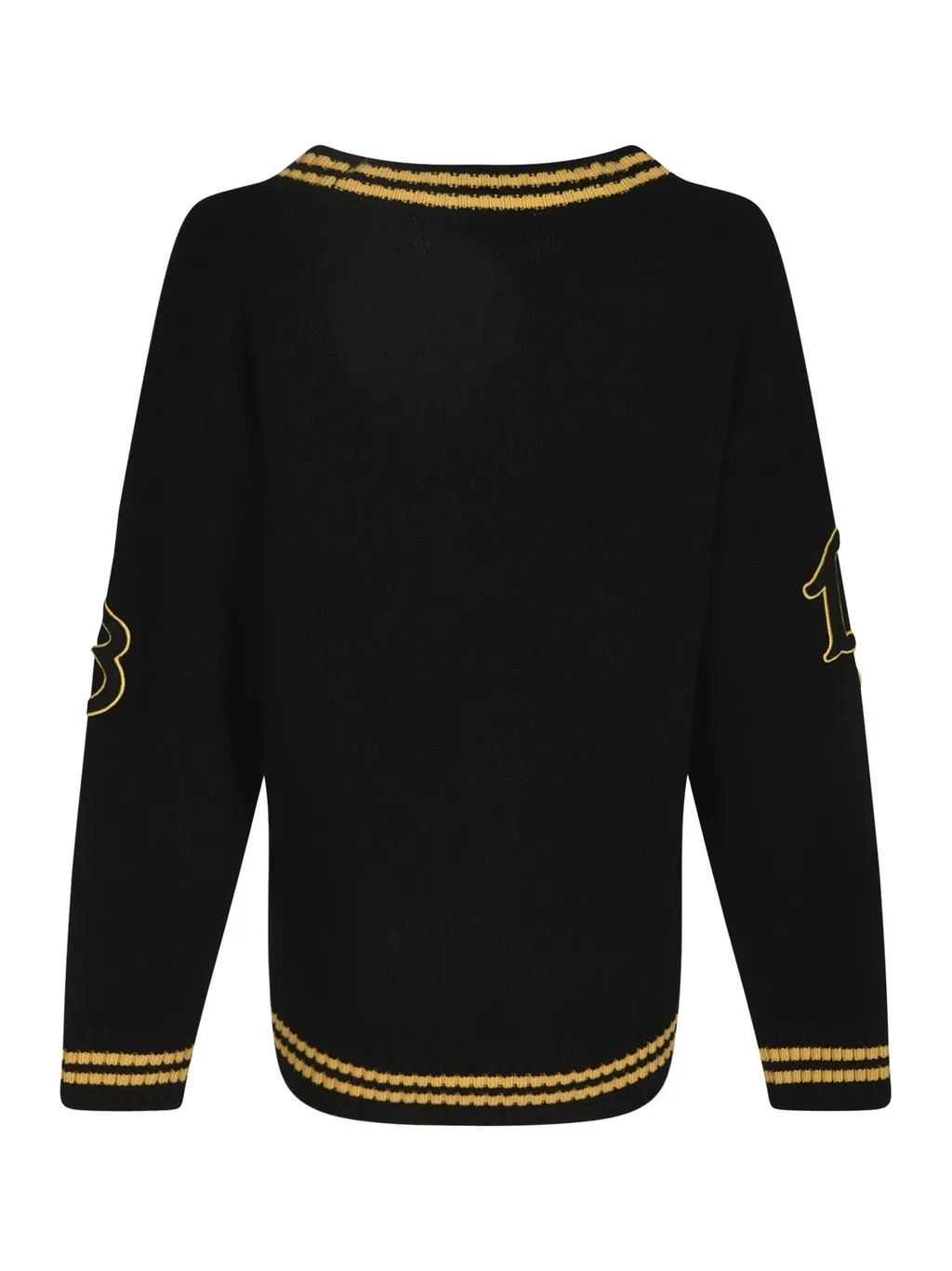 Prada Logo-AppliquÉD Button-Up Cardigan