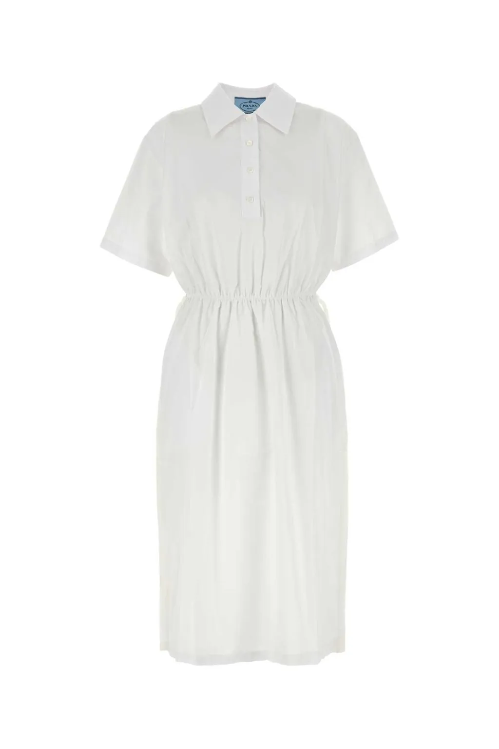 Prada Drawstring Shirt Dress