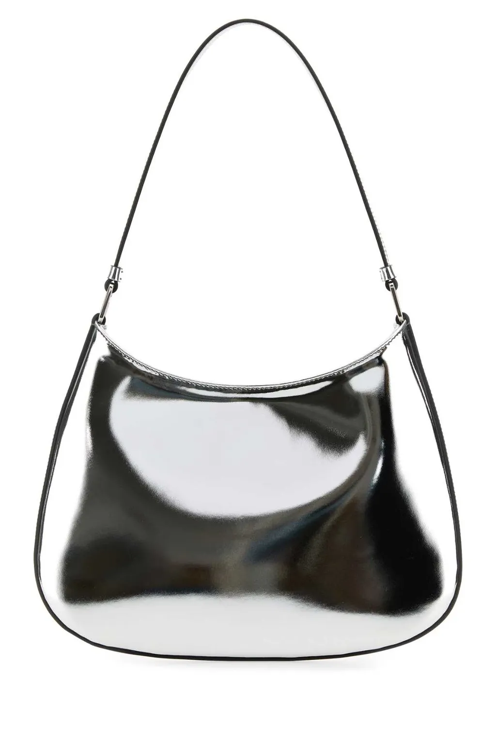Prada Cleo Triangle-Logo Shoulder Bag