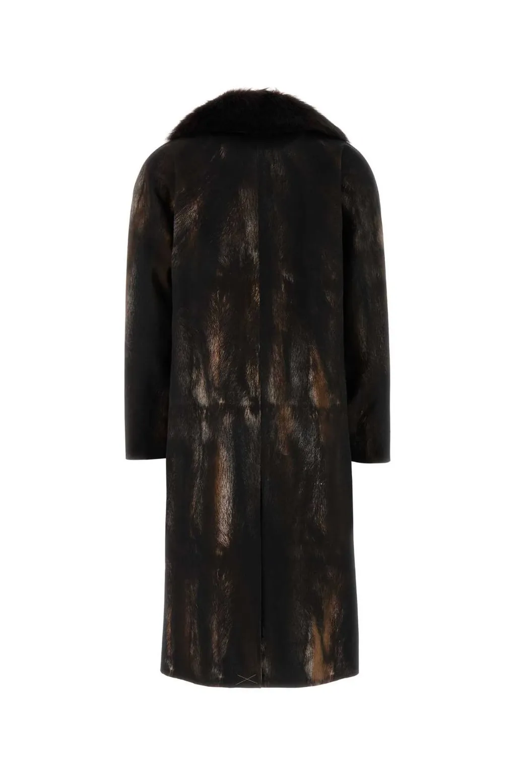 Prada Single-Breasted Long Coat