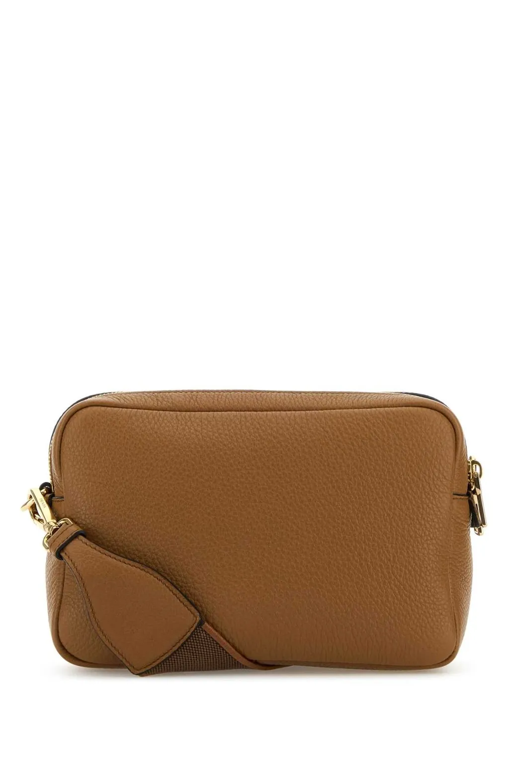 Prada Logo Detailed Zipped Medium Crossbody Bag