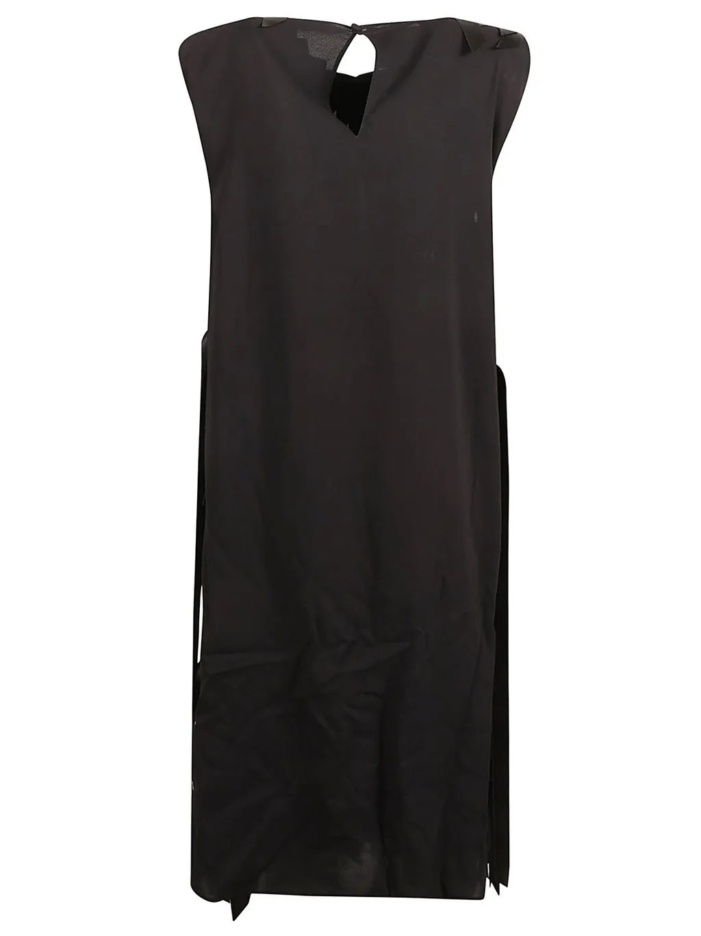 Prada Fringed Detailed Sleeveless Mini Dress