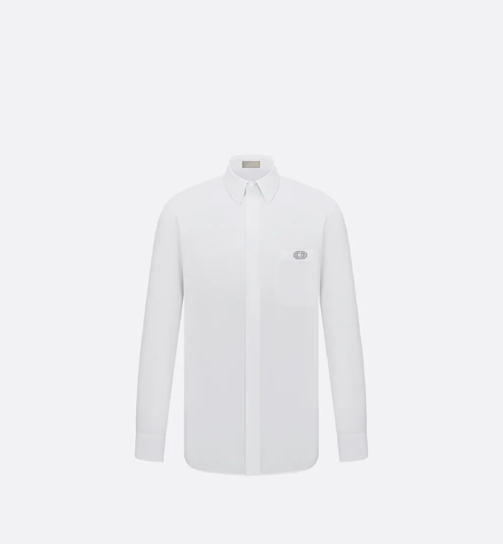 Shirt With Cd Box Embroidery