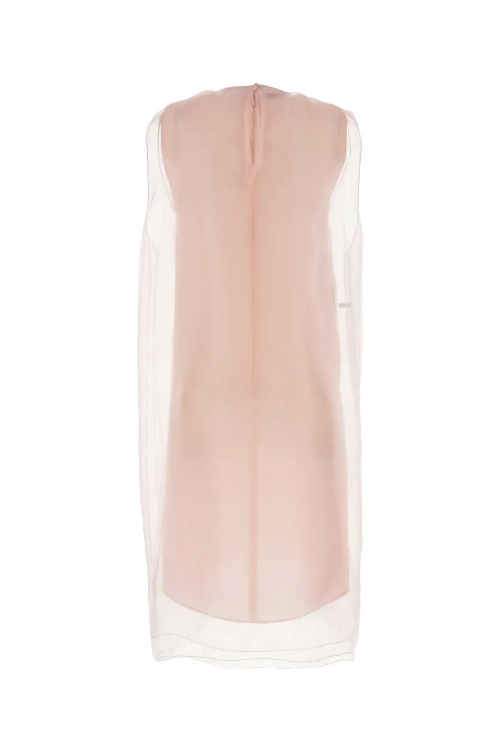 Prada Sleeveless Technical Voile Dress