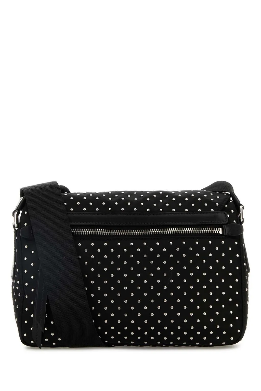 Prada Re-Nylon Studded Shoulder Bag