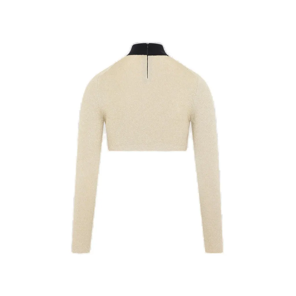 Prada Turtleneck Cropped Jumper